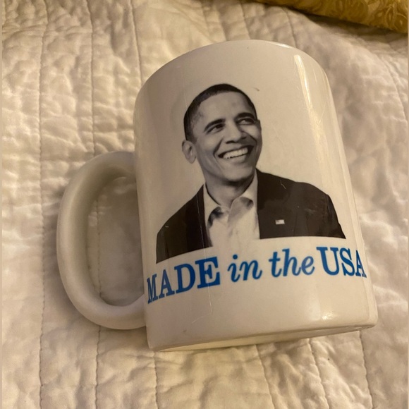 Made in the USA Obama coffee cup - Picture 1 of 5